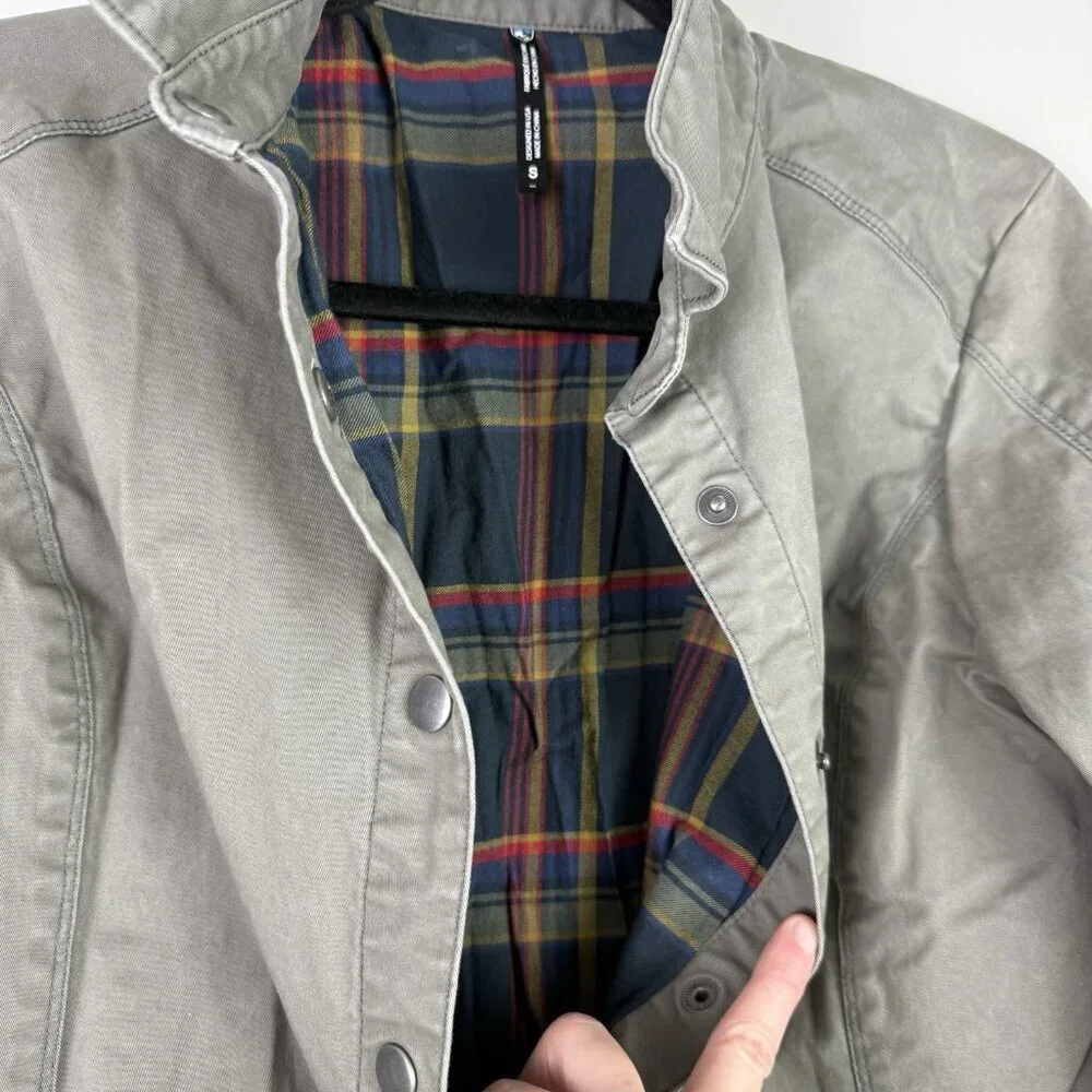 Kuhl Generatr Jacket Womens Small Olive Green Flannel Lined Utility Outdoor - Picture 6 of 9